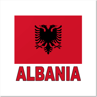 The Pride of Albania - Albanian Flag Design Posters and Art